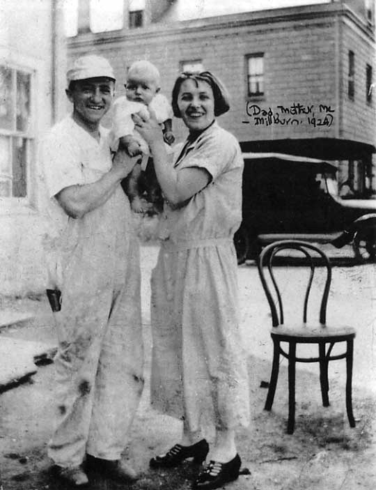Dad, Mother & Me; Millburn, 1924
